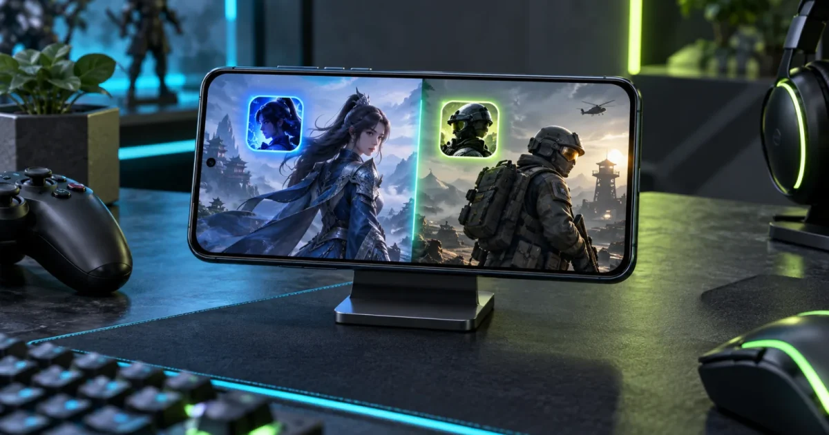 Thủ thuật chơi 2 tài khoản game cùng lúc trên 1 điện thoại - ảnh bìa